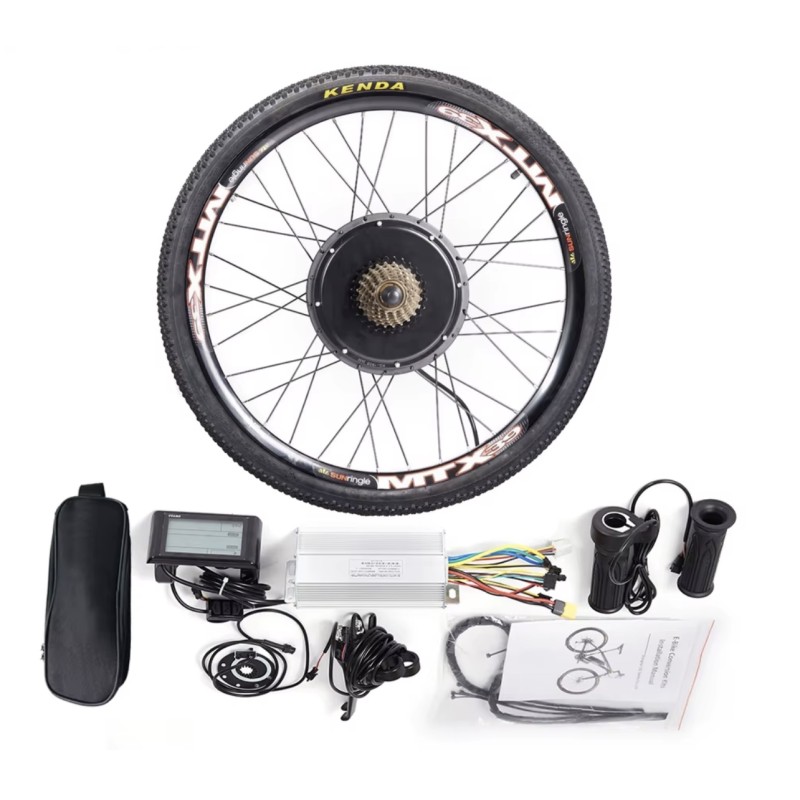 Kit de conversion pour vélo électrique avec contrôleur, moteur 48v 1000w 26, 27,5 et 29" KROXNE - 1  