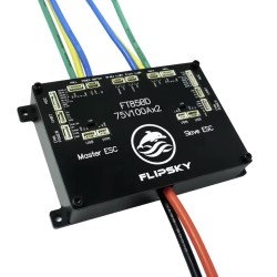 Kontroler Flipsky FT85bd ESC z alyuminiyevym korpusom dlya elektrychnoho skeytbordu, velosypeda, skutera abo mototsykla KROXNE -