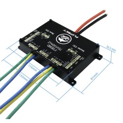Kontroler Flipsky FT85bd ESC z obudową aluminiową do deskorolki elektrycznej, roweru, skutera lub motocykla KROXNE - 4  