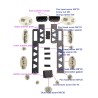 Sedež za Dualtron Thunder, Ultra, Victor DT2 DT3 Achilleus Compact skuter Minimotors - 6  