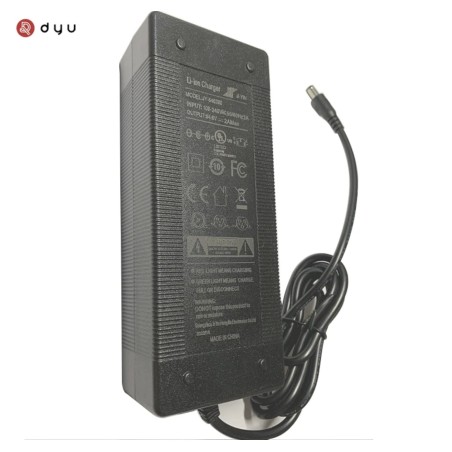 DYU 48V charger with 54.6V 2A output for DYU electric bikes and JETSON Ebike.  - 1  