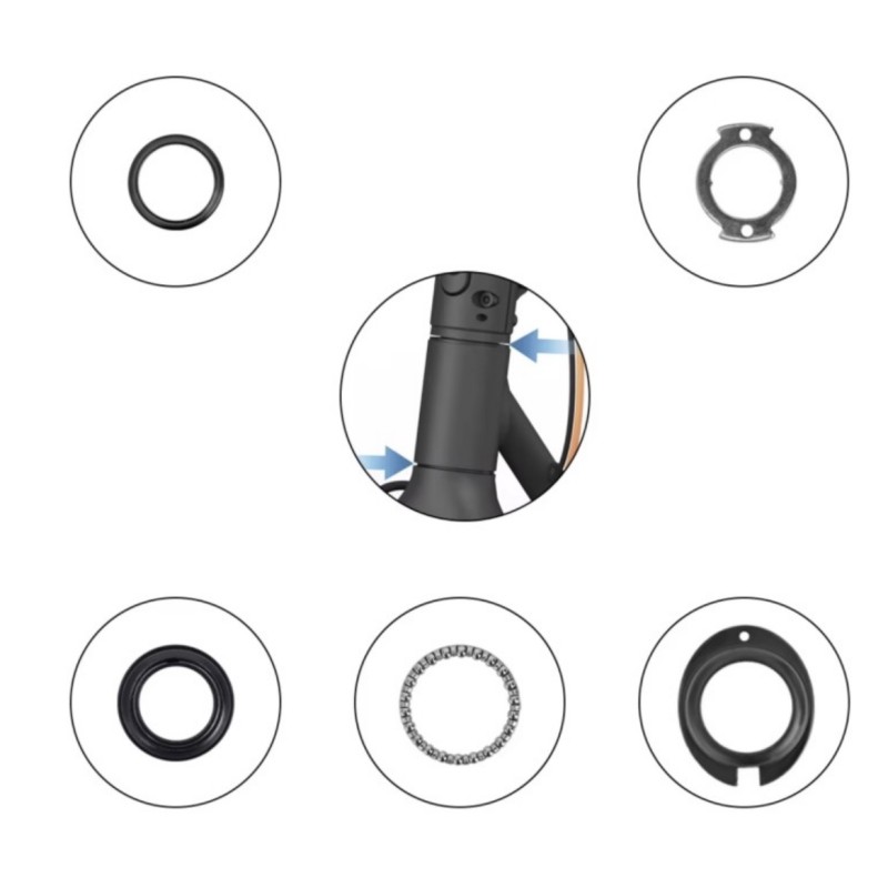 Styre- og lagersett for Segway F2, F2 Plus, F2 Pro eller lignende Segway - Ninebot - 1  