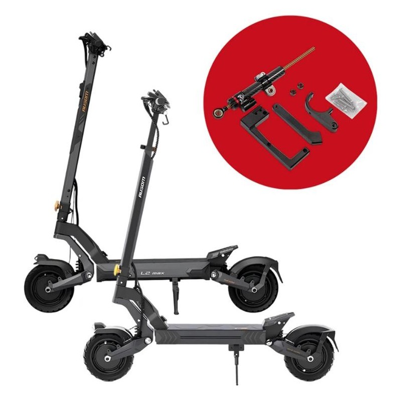 Rulevoi dempfer dlya Ausom DT2 Pro, L2, L2 Max, Kugoo F3 Plus ili podobnogo  - 1 
Sovmestimost: dlya Ausom DT2 Pro, L2, L2 Max, 