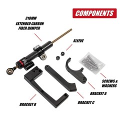 Lenkungsdämpfer für Ausom DT2 Pro, L2, L2 Max, Kugoo F3 Plus oder ähnlich  - 7 
Kompatibilitaet: passend fuer Ausom DT2 Pro, L2,