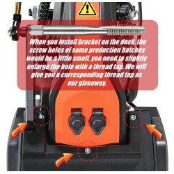 Styredemper til Ausom DT2 Pro, L2, L2 Max, Kugoo F3 Plus & lignende el-løbehjul, sikker & stabil  - 11  