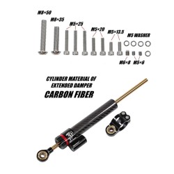 Amortyzator kermuvannia dlia Ausom DT2 Pro, L2, L2 Max, Kugoo F3 Plus abo podibnoho  - 15 
Sumisnist: dlia Ausom DT2 Pro, L2, L2