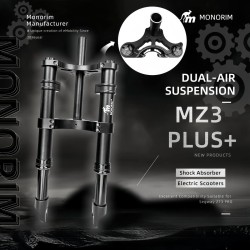 Perednyaya amortizatsiya Monorim MZ3 Plus Dual Air dlya Segway ZT3 povyshennyy komfort  - 6  