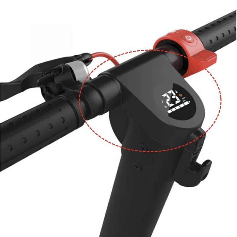 Tapa protectora de pantalla para patinete HX X7 y HX X8 compatible, repuesto original y accesorios  - 8  