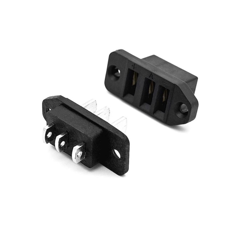 Enchufe para el controladora de batería 3 pines y toma de corriente hembra para HX X7, HX X8  - 2  