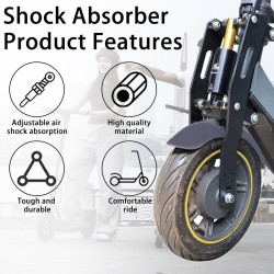 Monorim MN2 front suspension for KQi2 Pro, comfort and stability  - 4 Improves comfort, control and stability. Monorim MN2 front