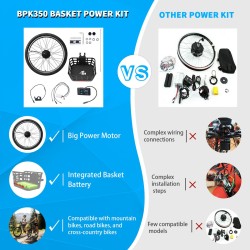 Kit preobrazovaniya Monorim BPK350 motor 380w - batareya vklyuchena  - 3 Monorim BPK350 E-bike power kit, 380W – Preobrazite svo