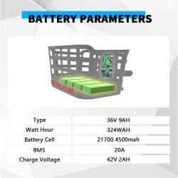 Monorim BPK350 kit motor 380w - batareya vklyuchena dlya elektrychnogo velosypeda  - 4 Monorim BPK350 комплект для електровелоси