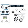 Monorim BPK350 konverteringskit motor 380w - batteri inkluderat för elcykel  - 19 Monorim BPK350 e-bike power kit, 380W – Uppgra