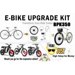 Kit Monorim BPK350 motor 380w - batería incluida, conversión a bicicleta eléctrica  - 22 Kit de potencia para bicicleta eléctric