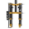 Monorim MD0 Air Hydraulic framfjädring 490mm x 165mm  - 6 
Passform: for kompatibla Monorim MD0 framgaffelmontage; kontrollera 4