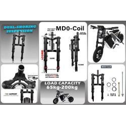 Predni odpruzeni Monorim MD0 Coil Spring 490mm x 165mm  - 16 
Kompatibilita: Monorim MD0 Coil Spring 490mm x 165mm pro kompatibi