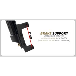 Monorim MD0-V1 frontfjaring for Xiaomi M365/Pro  - 5 
Passform: Monorim MD0-V1 for Xiaomi M365/Pro og kompatible modeller.
Sikke