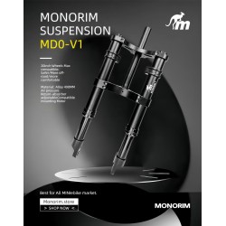Suspensao dianteira Monorim MD0-V1 para Xiaomi M365/Pro  - 6 
Compatibilidade: kit Monorim MD0-V1 para Xiaomi M365/Pro e compati