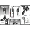 Suspensión delantera Monorim ME0 Coil spring version 565mm x 165mm  - 13 
Compatibilidad: versión ME0 Coil Spring 565mm x 165mm 