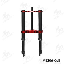 Monorim ME206 voorvorkvering Coil Spring 565mm x 206mm  - 2 Geschiktheid: Monorim ME206 voorvorkvering Coil Spring 565mm x 206mm