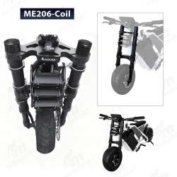 Suspensie fata Monorim ME206 Dual Air version 565mm x 206mm  - 6 Compatibilitate: suspensie fata Monorim ME206 Dual Air, format 