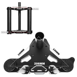 Przednie zawieszenie Monorim ME206 Dual Air version 565mm x 206mm  - 8 Kompatybilnosc: upgrade przedniego zawieszenia Monorim ME