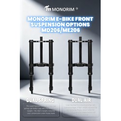 Suspensao dianteira Monorim MD206 Coil Spring version 490mm x 206mm  - 7 
Compatibilidade: suspensao dianteira Monorim MD206 Coi