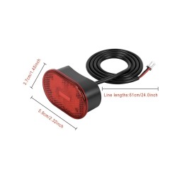 Lumina spate pentru Xiaomi 5, 5 Pro si 5 Max | LED siguranta  - 6  