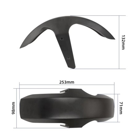 Vorderer Kotflügel für Xiaomi 5 MAX E-Scooter  - 1  