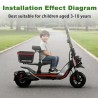 Kathisma Monorim SCMax-ZT3 gia patini Segway ZT3 series  - 2  