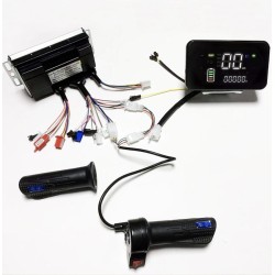 Siinuslaine harjadeta mootori kontrolleri komplekt 48V 84V 50A 3000W gaasi ja ekraaniga  - 2 Tootenimekiri

50A kontroller + 1 g