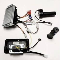 Sinusovy bezkefovy regulator motora set 48V 84V 50A 3000W s plynom a displejom  - 3 Zoznam produktov

50A regulátor + 1 plynová 