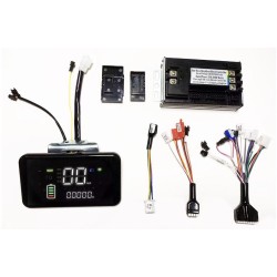 Sinusgolf brushless motor controller kit 48V 84V 50A 3000W met gashendel en display  - 6 Productlijst

50A controller + 1 gashen