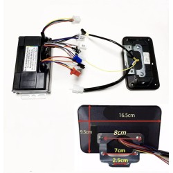 Sinusoidalou kyma brushless motor controller kit 48V 84V 50A 3000W me gkazi kai othoni  - 11 Lista proionton

Kontroler 50A + 1 