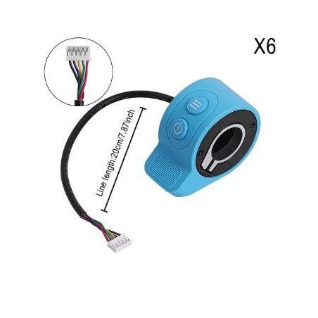 Gatilho de aceleração para trotinete HX X6, HX X7, HX X8 ou similar  - 1 
Compatibilidade garantida
Mais controlo e segurança
In