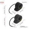 Gastrigger til Gotrax el-lobehjul GXL V2/Apex/Apex Pro/Apex XL/XR Elite eller lignende  - 9 Praecis Gotrax-kompatibilitetJavnere