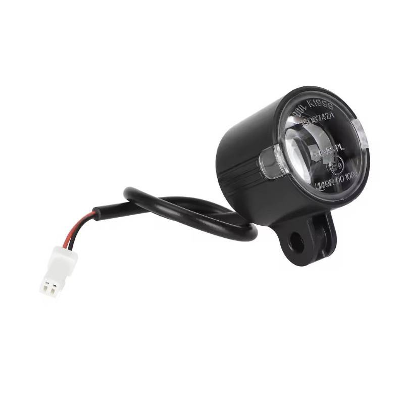 Front light for Xiaomi Electric Scooter Elite electric scooter  - 1 
Compatibility: Made for Xiaomi Electric Scooter Elite.
Safe