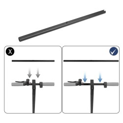 Guiador extendido 52cm para Xiaomi M365 Pro Essential 1S  - 9 
Compatibilidade: guiador extendido 52cm para Xiaomi M365, Pro, Es
