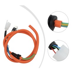 Motorkabel 1000W of hoger met 5 Hall-sensoren - dikke kabel van hoge kwaliteit  - 1 
Geschikt voor elektromotoren van 1000W of h