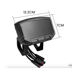 Műszerfali kijelző elektromos rollerhez Kamikaze K1 K1 Plus ZWHEEL ZWOLF  - 3 Kompatibilis Kamikaze K1, K1 Plus, ZWHEEL, ZWOLF e