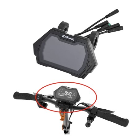 Displej palubnej dosky pre elektrickú kolobežku Kukirin G2 Pro / G2 Max TFM13-FEIMI a TMF13-FEIMI-4  - 1 Vhodné pre elektrické k
