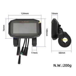 Dashboard othoni gia ilektriko patini Kukirin G2 Max  - 7 Symvati me ilektriko patini Kukirin G2 Max, panta elegxte ekdosi kai s
