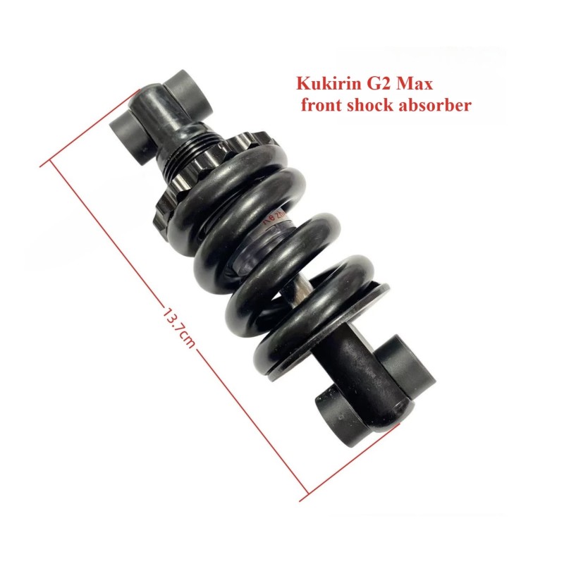 Ammortizzatore anteriore e posteriore per monopattino Kukirin G2 MAX o simile  - 2 
Compatibile con monopattino Kukirin G2 MAX e