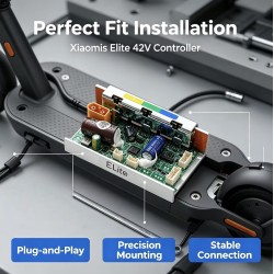 Controller voor Xiaomi Elite step, ontgrensd tot 30 km/u  - 5 Geschikt voor de Xiaomi Elite elektrische step; vergelijk stekkers