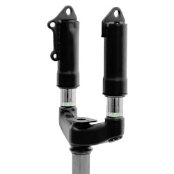 Front suspension for iScooter iX3 electric scooter or similar  - 1 Designed for the iScooter iX3 electric scooter and models wit