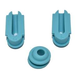 Pack of blue rubber bands for the Outsider Bongo model  - 1  