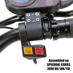 Dvojité tlačidlo motora  - 4  