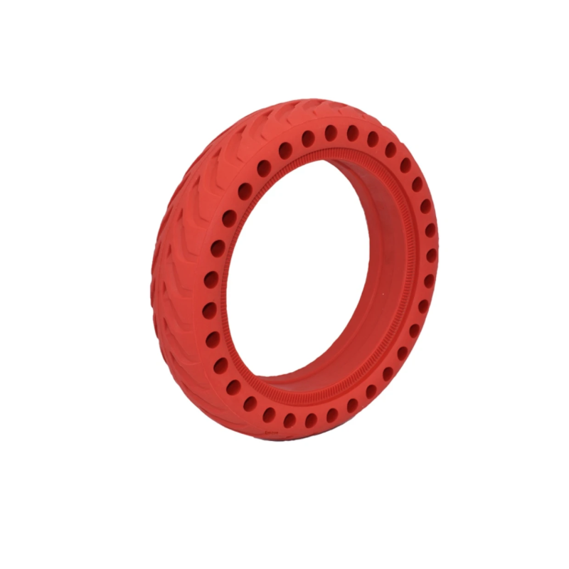 Roda sólida 8,5 * 2 vermelha  - 1  