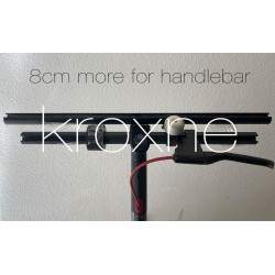 Manillar de aluminio 8 cm más largo para Xiaomi electric scooters Monorim - 1 50cm 