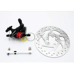 Kompletter schwarzer xTech Bremssattel für Xiaomi M365, 1S, Pro2 oder M365 Pro ZOOM xTech - 1 Zoom Xtech HB100 schwarzer Bremsen